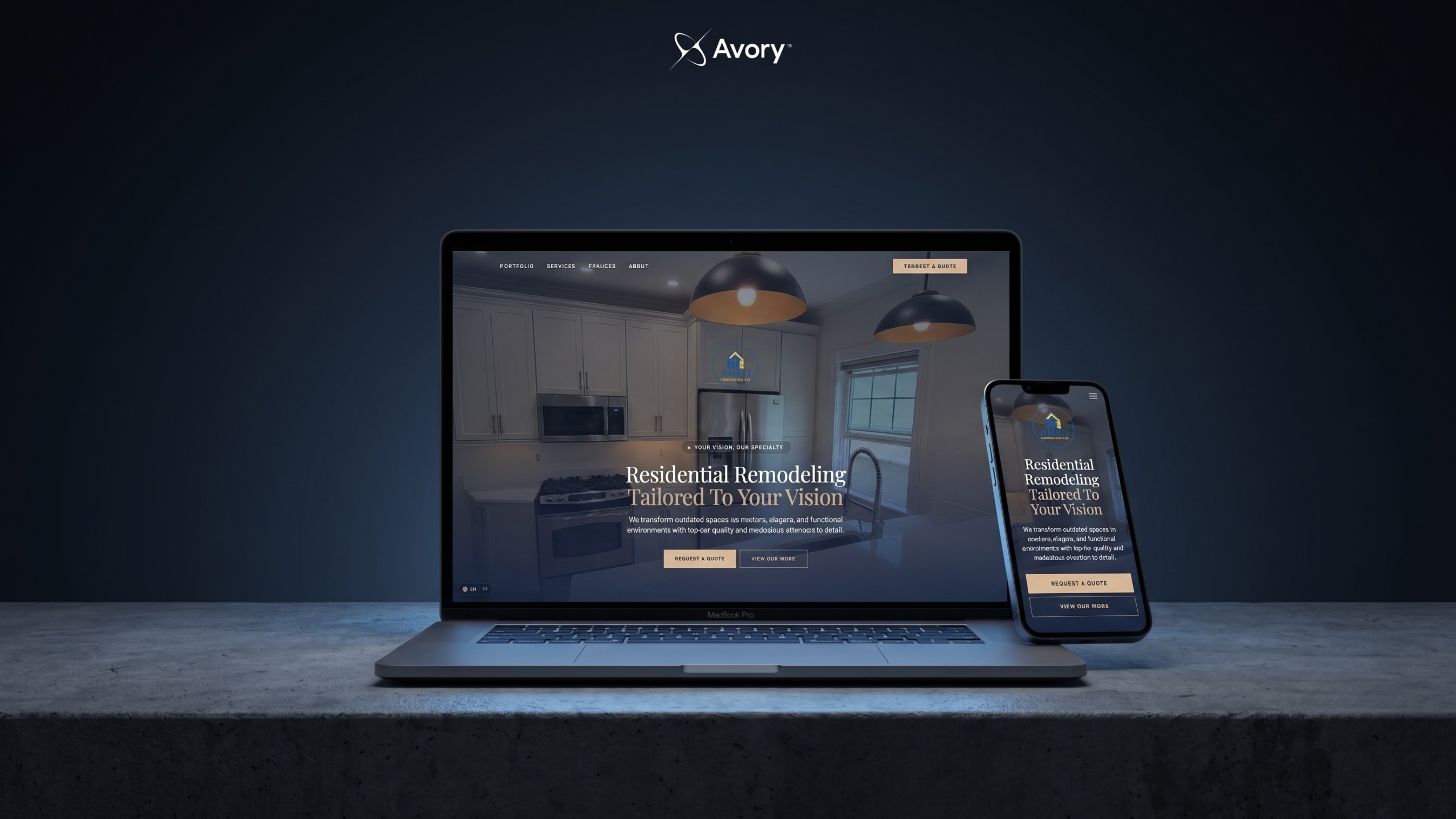 Amici Remodeling — projeto Avory